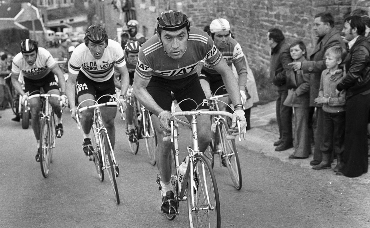 FEM GANGER VINNER: Eddy Merckx tok seieren i Liège-Bastogne-Liège fem ganger. Foto: Cor Vos