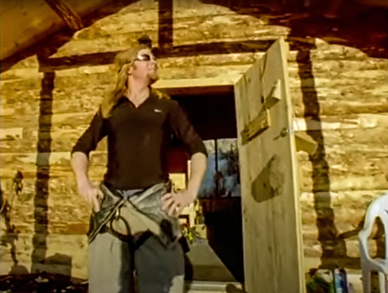 JEREMY NOBIS: Et øyeblikk tatt fra Jeremy Nobis Harvest Segment (1997) - Blast From The Past Episode 11 av Teton Gravity Research.. Foto: Skjermump JEREMY NOBIS: Et øyeblikk tatt fra Jeremy Nobis Harvest Segment (1997) - Blast From The Past Episode 11 av Teton Gravity Research.. Foto: Skjermump