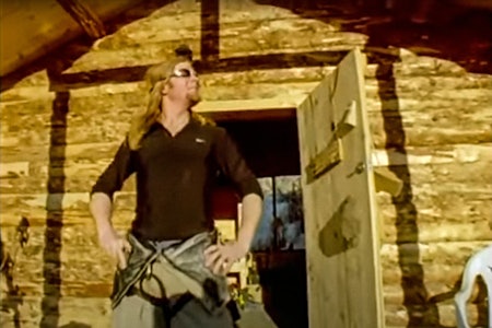 JEREMY NOBIS: Et øyeblikk tatt fra Jeremy Nobis Harvest Segment (1997) - Blast From The Past Episode 11 av Teton Gravity Research.. Foto: Skjermump JEREMY NOBIS: Et øyeblikk tatt fra Jeremy Nobis Harvest Segment (1997) - Blast From The Past Episode 11 av Teton Gravity Research.. Foto: Skjermump