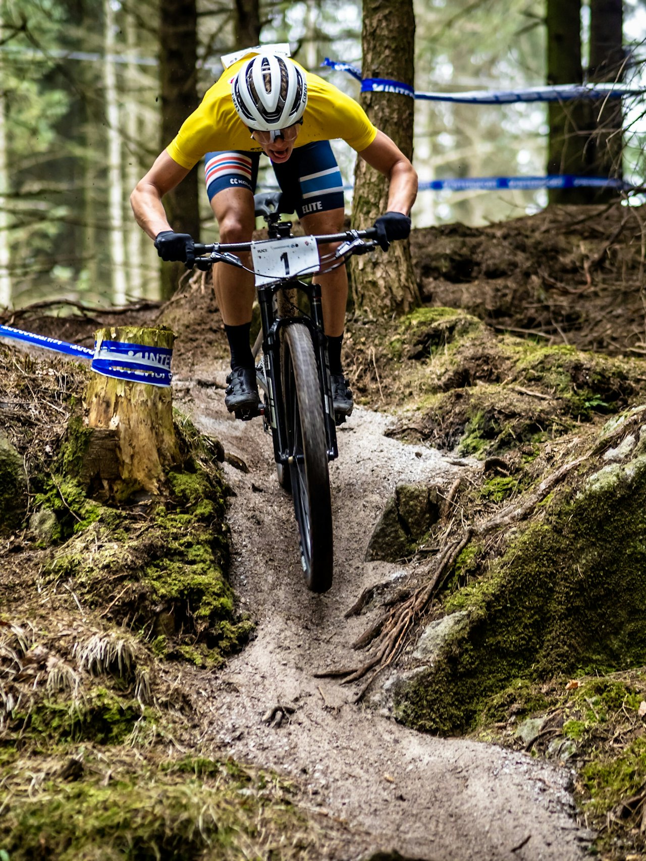 BRA SESONGSTART: Knut Røhme viste god form i sesongåpningen i norgescup terrengsykling. Foto: Jan Aasgaard. knut røhme norgescup