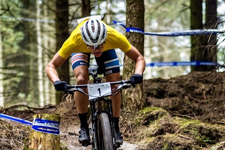 BRA SESONGSTART: Knut Røhme viste god form i sesongåpningen i norgescup terrengsykling. Foto: Jan Aasgaard. knut røhme norgescup