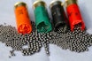 HAGLEPATRONER: Vi gjennomgår hastighet, avstand, valg av choker og regler for blyhagl. fire åpne haglepatroner til test