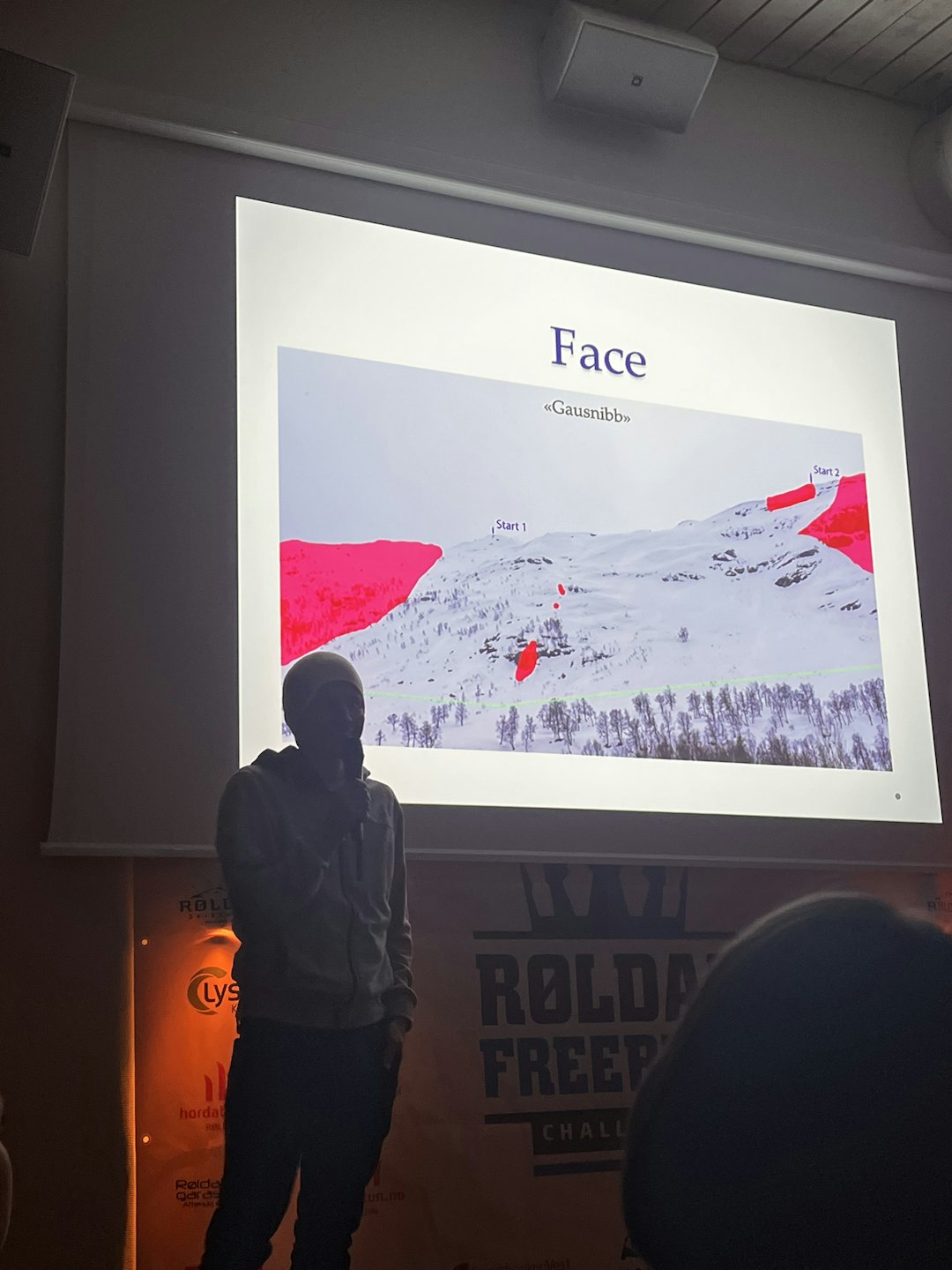 ALTERNATIV FACE: På grunn av været som er meldt lørdag, må utøverne kjøre i Saudasvingen. Foto: Fredrik Ouren Jostad ALTERNATIV FACE: På grunn av været som er meldt lørdag, må utøverne kjøre i Saudasvingen. Foto: Fredrik Ouren Jostad