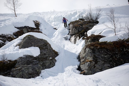 PÅ HJEMMEBANE: Lokale Vilde Solbakken Fimreite leverte et godt run som hun var svært fornøyd med. Foto: Fredrik Ouren Jostad PÅ HJEMMEBANE: Lokale Vilde Solbakken Fimreite leverte et godt run som hun var svært fornøyd med. Foto: Fredrik Ouren Jostad