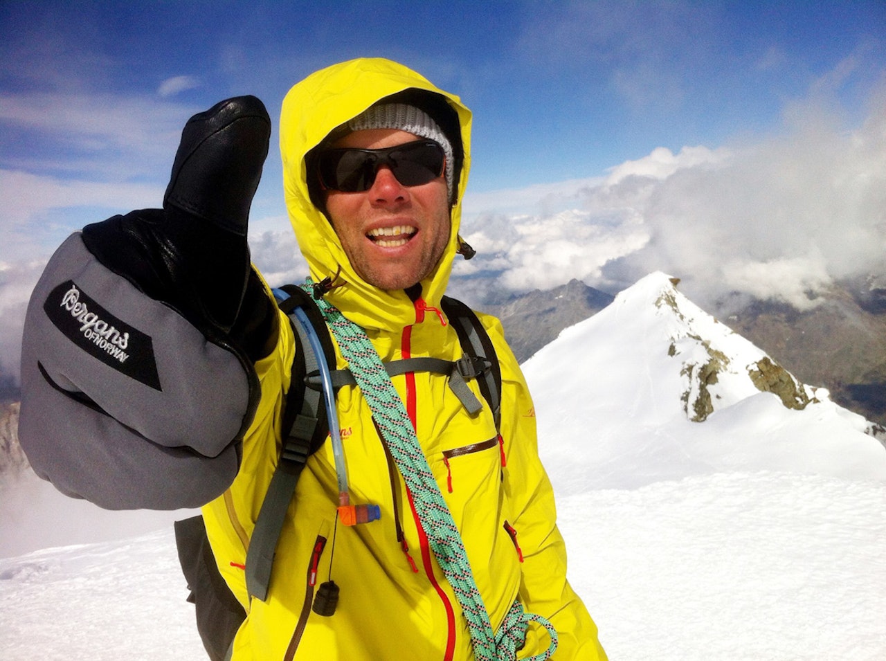 Tormod Granheim ble første nordmann til å bestige alle Alpenes 4000-metere, 82 i tallet. Torsdag kan du treffe ham. Foto: Privat