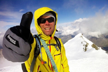 Tormod Granheim ble første nordmann til å bestige alle Alpenes 4000-metere, 82 i tallet. Torsdag kan du treffe ham. Foto: Privat