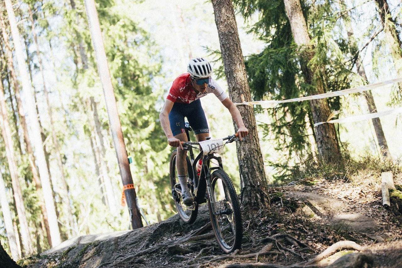 LOVENDE: Sivert Ekroll gjorde rent bord under norgescupen i Oslo, nå venter internasjonal motstand i verdenscupen. Foto: Kristoffer H. Kippernes. verdencup nove mesto 2023
