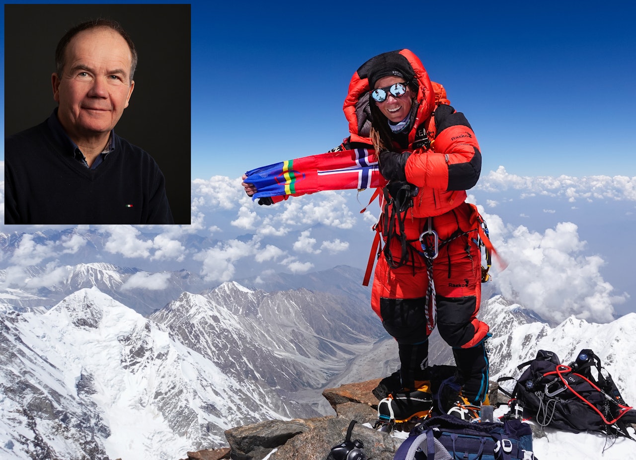 ERFARNE: Jon Gangdal skriver at Kristin Harilas prestasjoner i Himalaya er helt i verdenstoppen - selv om de kanskje ikke er helt i tråd med norske friluftslivtradisjoner. Foto: Sturlason/ Osprey