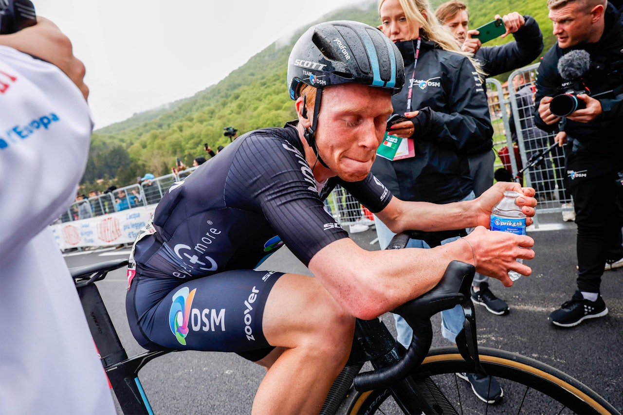 TOK TIL TÅRENE: Det var mye følelser for Andreas Leknessund etter målgang. FOTO: Cor Vos TOK TIL TÅRENE: Det var mye følelser for Andreas Leknessund etter målgang. FOTO: Cor Vos