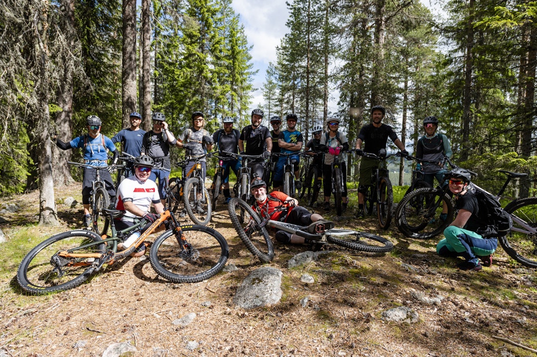 Garantert lun stemning på guida turer og kurs! Foto: Martin I. Dalen Garantert lun stemning på guida turer og kurs! Foto: Martin I. Dalen