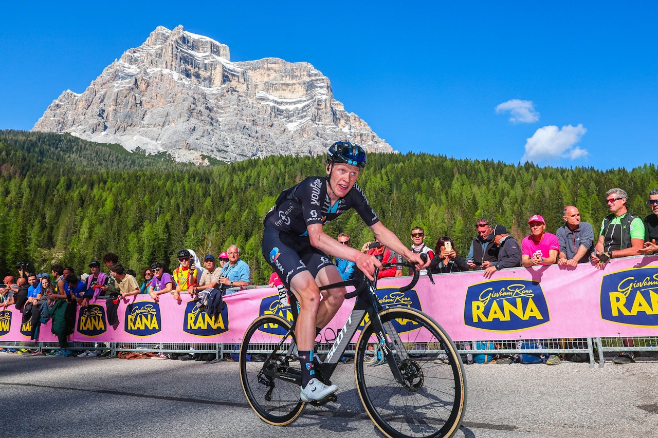 PÅ OFFENSIVEN: Andreas Leknessund med ny imponerende etappe i Giro d'Italia. Foto: Cor Vos
