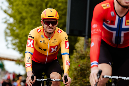 TIL START: Alexander Kristoff er en av kapteinene til Uno-X i Tour of Norway 2023. Foto: Uno-X Pro Cycling/James York TIL START: Alexander Kristoff er en av kapteinene til Uno-X i Tour of Norway 2023. Foto: Uno-X Pro Cycling/James York