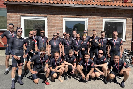 HAR INVESTERT MYE: Trimtex Cycling Team har invistert mye tid, penger og krefter for å vippe Trønderekspressen ned fra tronen i Trondheim-Oslo. - Krise hvis det blir avlyst, sier lagleder Hans Helmenbakken. HAR INVESTERT MYE: Trimtex Cycling Team har invistert mye tid, penger og krefter for å vippe Trønderekspressen ned fra tronen i Trondheim-Oslo. - Krise hvis det blir avlyst, sier lagleder Hans Helmenbakken.