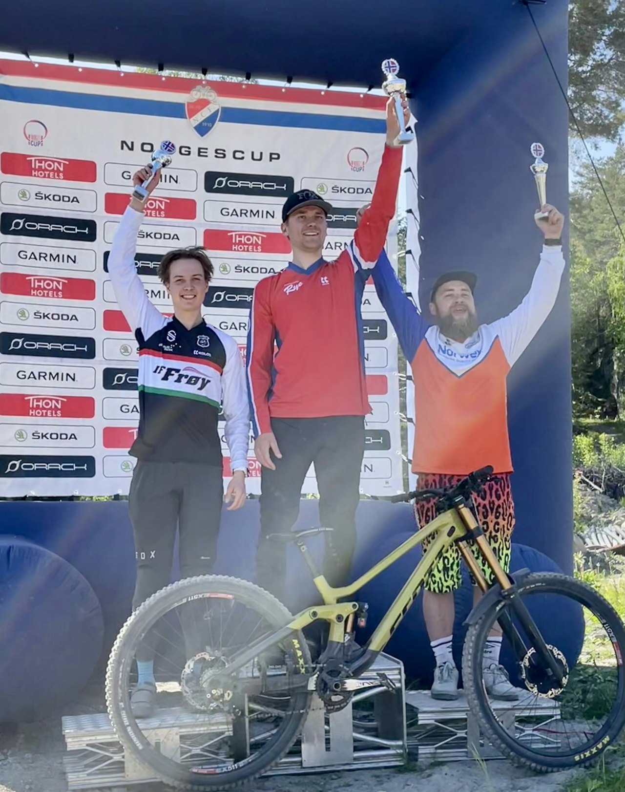 SMESTAD RASKEST: Simen Smestad vant seniorklassen i utfor i helgen. 2.plass: Jens Bergmann. 3.plass: Michael Cook. Foto: Kristine Skeie. nc utfor drammen resultater