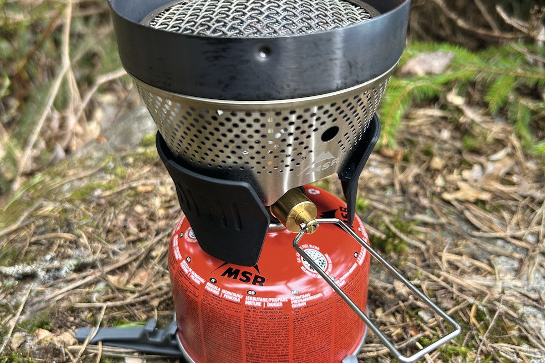 MSR WINDBURNER: Største gassbluss i testen MSR WindBurner Personal Stove test gassbrenner alt i ett