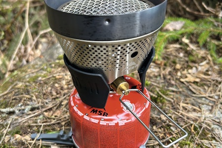 MSR WINDBURNER: Største gassbluss i testen MSR WindBurner Personal Stove test gassbrenner alt i ett