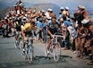 KLASSISK DUELL: Belgiske Lucien Van Impe i gult og nederlandske Joop Zoetemelk i blått i duell på vei opp Puy de Dôme. Etappen er kjørt 13 ganger – men ikke siden 1988. Impe vant i 75, Zoetemelk i 76 og 78. Foto: Photosport/Scanpix