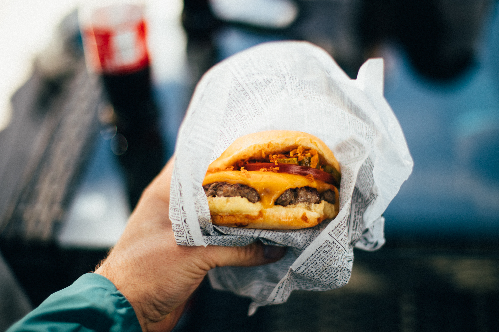 Eit av mange alternativ når det kjem til mat under Utflukt 2023! Foto: Sjur Melsås