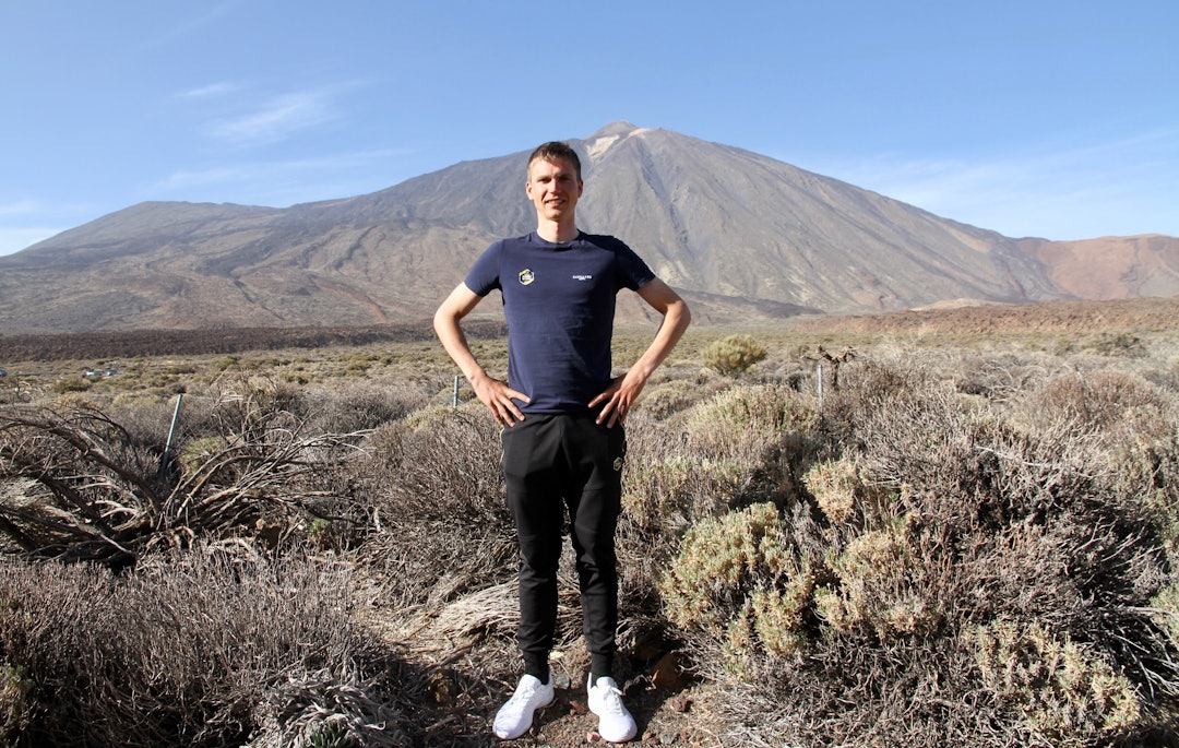LEDET AN: Innenfor Jumbo-Visma-systemet, reiste Amund Grøndahl Jansen til Teide alt i 2020. FOTO: Jarle Fredagsvik