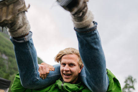 Fra VM i kompisbæring i 2022 på Strynefestivalen! Foto: Brynjar Tvedt Fra VM i kompisbæring i 2022 på Strynefestivalen! Foto: Brynjar Tvedt