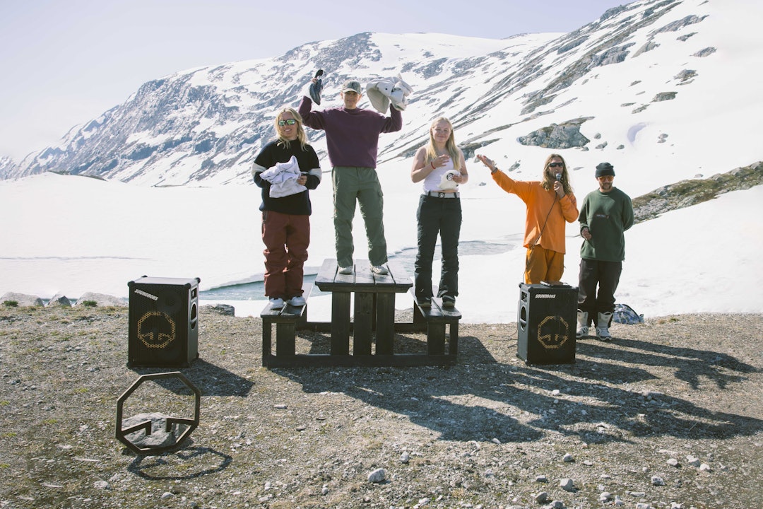 PALLEN: Stine Tønnessen tok første foran Silja Sundsfjord og Nora Hegge. Foto: Chris Baldry PALLEN: Stine Tønnessen tok første foran Silja Sundsfjord og Nora Hegge. Foto: Chris Baldry