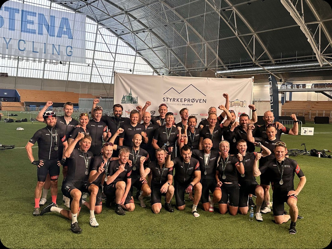 VINNERLAGET: Trimtex tok omsider hjem seieren, men blir ikke å se i Styrkeprøven neste år. Foto: Trimtex Cycling Team VINNERLAGET: Trimtex tok omsider hjem seieren, men blir ikke å se i Styrkeprøven neste år. Foto: Trimtex Cycling Team