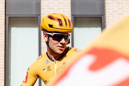 SPENNING HELE VEIEN INN: Jonas Abrahamsen var den største overraskelsen i Tour de France-uttaket til Uno-X. FOTO: WordUP Projects/Uno-X