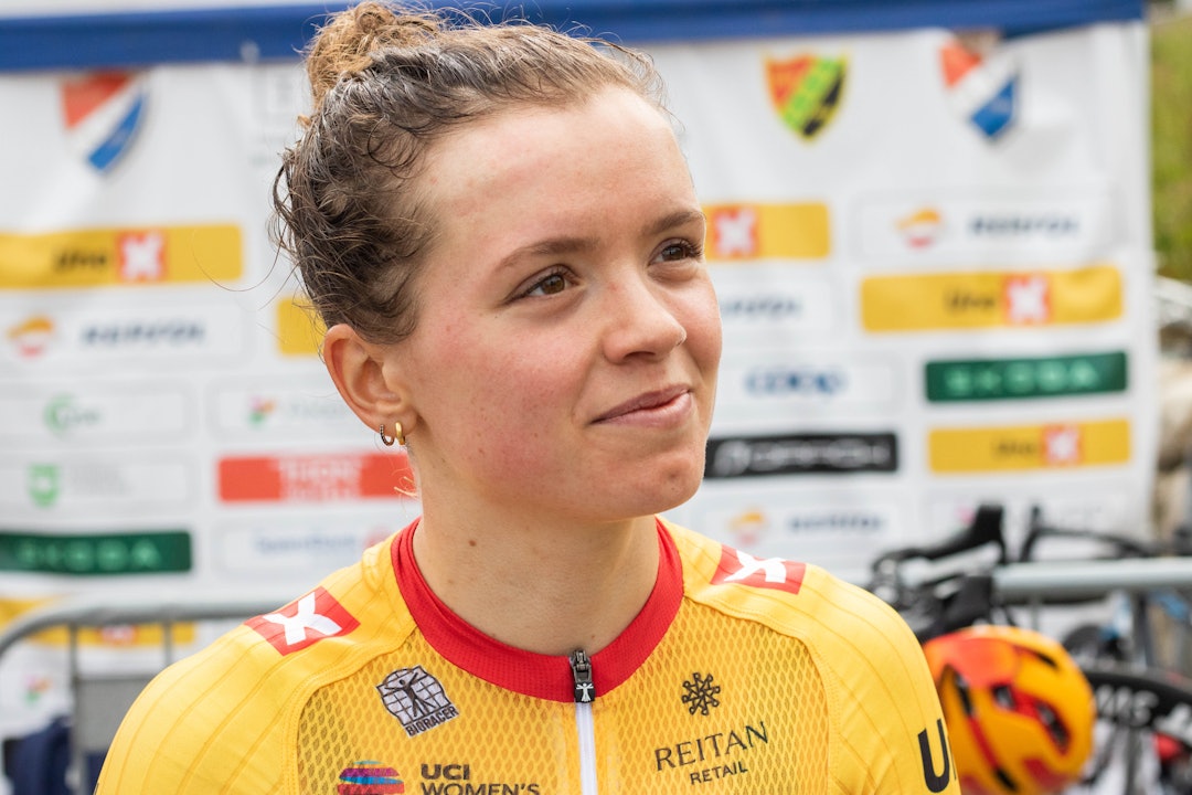 LIKER NOK LØYPA: Denne gangen er det målgang på toppen av Vamberg for Susanne Andersen. Foto: Jarle Fredagsvik LIKER NOK LØYPA: Denne gangen er det målgang på toppen av Vamberg for Susanne Andersen. Foto: Jarle Fredagsvik