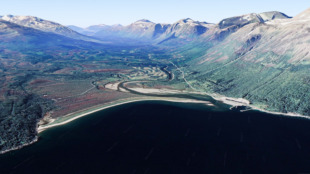 BREIVIKEIDET: På nordøst stopper skyene i Russland, Finnmark og Lyngsalpene. BREIVIKEIDET: På nordøst stopper skyene i Russland, Finnmark og Lyngsalpene.