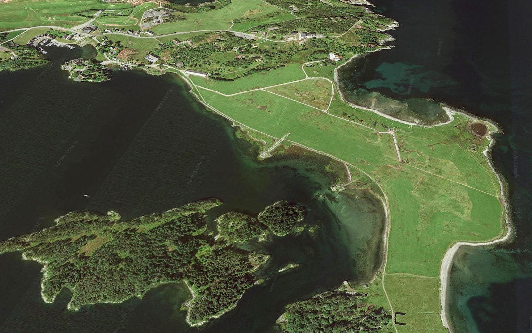 Innsiden av Herdla. Innsiden av Herdla.