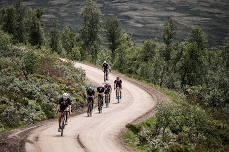 SAMLET NESTEN 200: Ultrarittsyklisten forventet ikke at så mange skulle delta, men allerede etter to timer hadde 50 personer meldt seg på. Foto: Nils Laengner