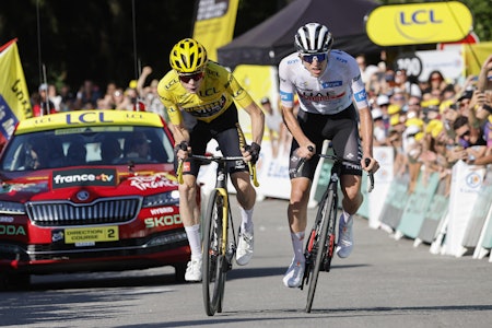 TØFF DUELL: Det ble ny kamp om gult på etappe 15 av årets Tour de France. Foto: Cor Vos