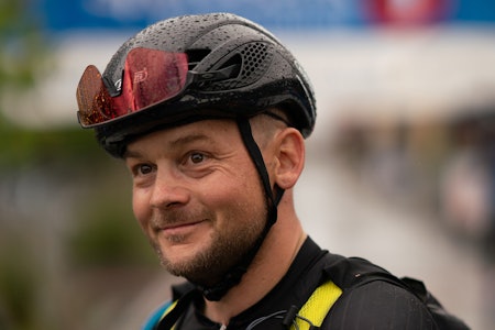 EKSTREM: Tor Espen Jolma skal prøve noe ingen andre har klart før. Foto: Anders H. Abrahamsen. tor espen jolma offroad finnmark