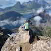 Grytetippens utsikt i Senja. Foto: Hege Forfot Grytetippen i Senja