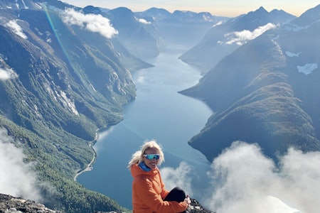 Goksøyra fra toppen