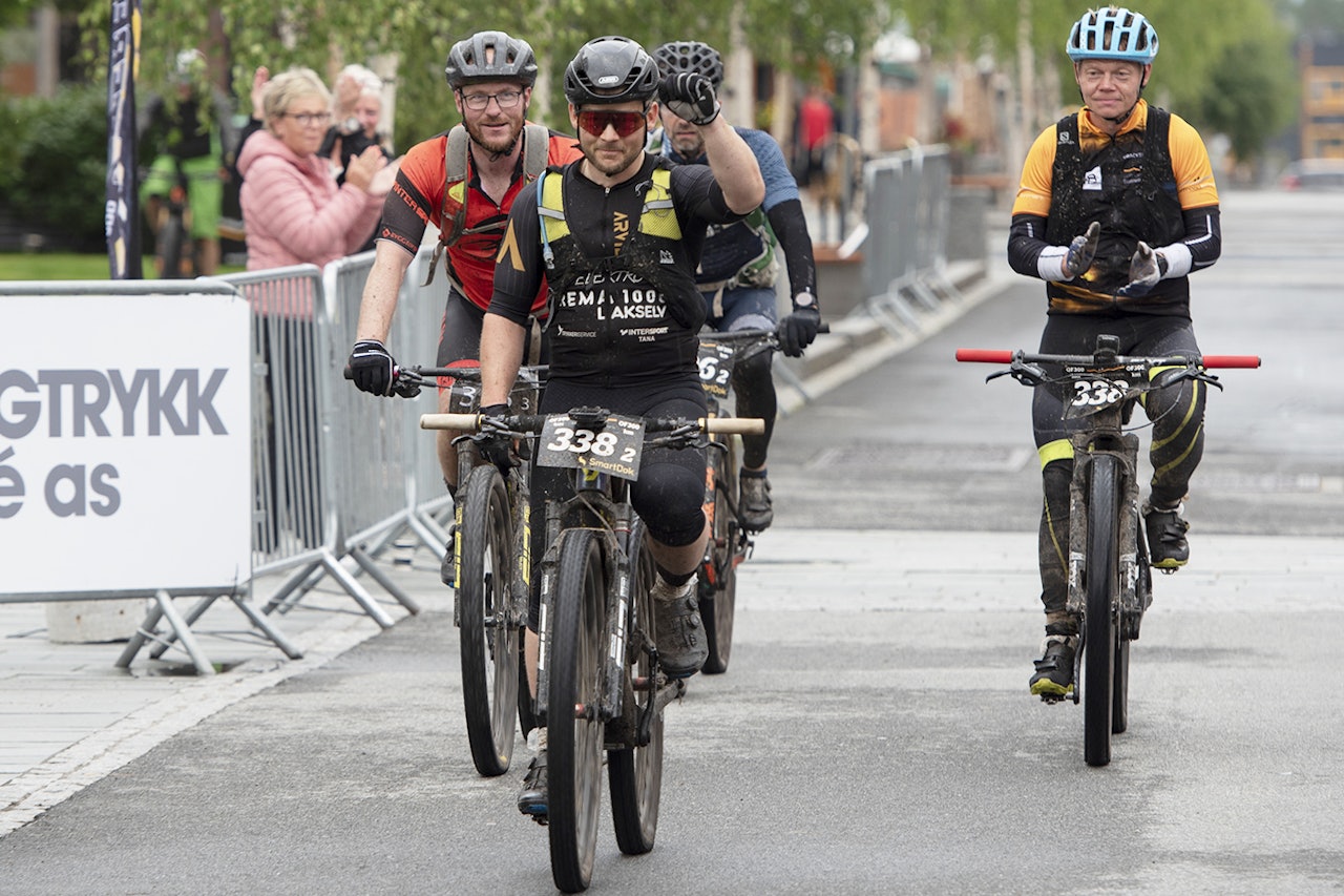 EKSTREM DISTANSE: Tor-Espen Jolma tilbakela 1150 kilometer og nesten 100 timer på Finnmarksvidda på under én uke. Foto: Morten Broks. tor espen jolma offroad finnmark rekord