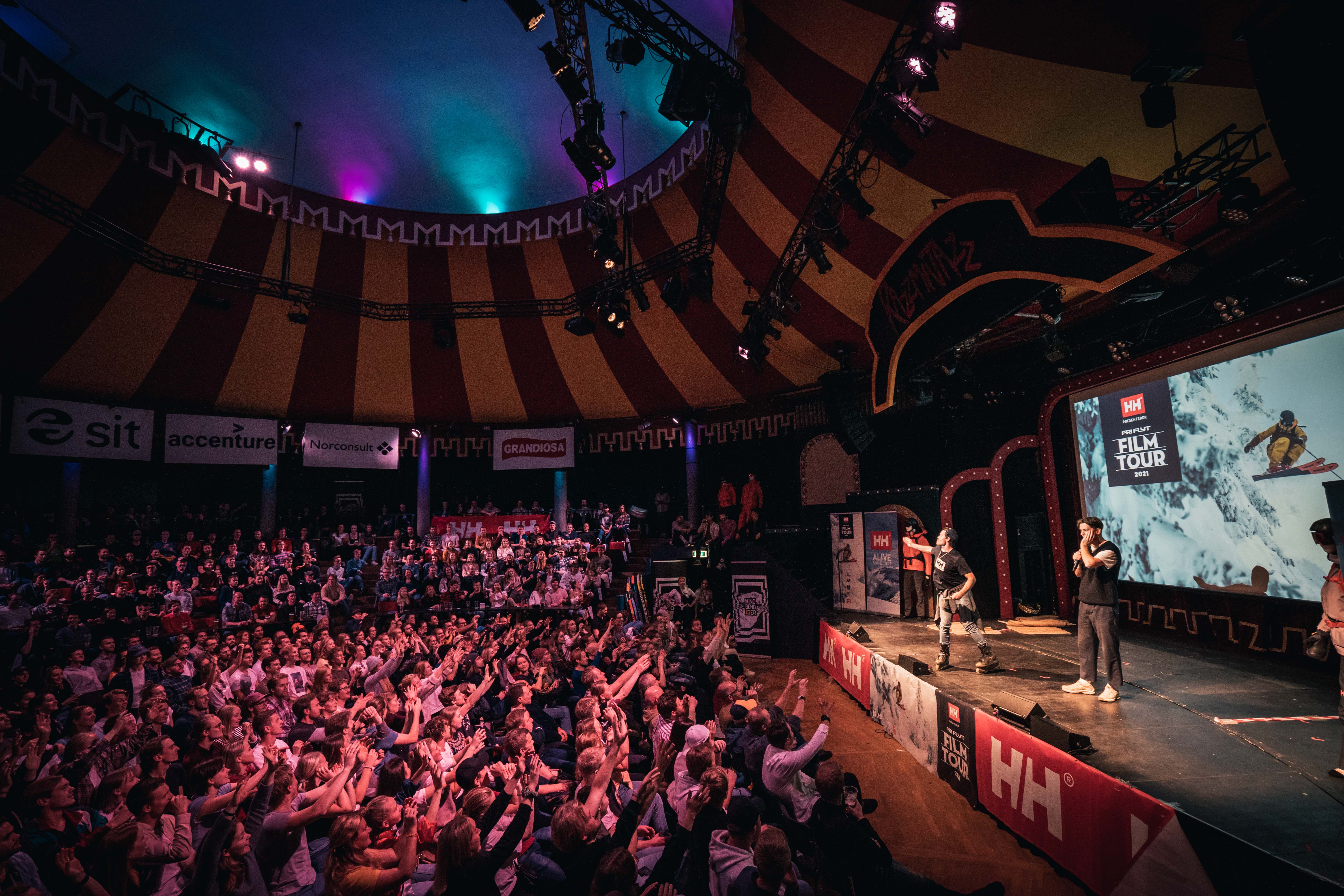 Ikke dra hjem etter visninga på Samfundet 16.oktober – vi kjører afterparty i Storsalen! Foto: Simon Sjøkvist