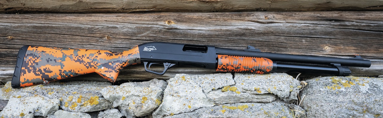 Winchester SXP Tracker Blaze: Kort defenderhagle med sprekt utseende Winchester SXP Tracker pumpehagle test