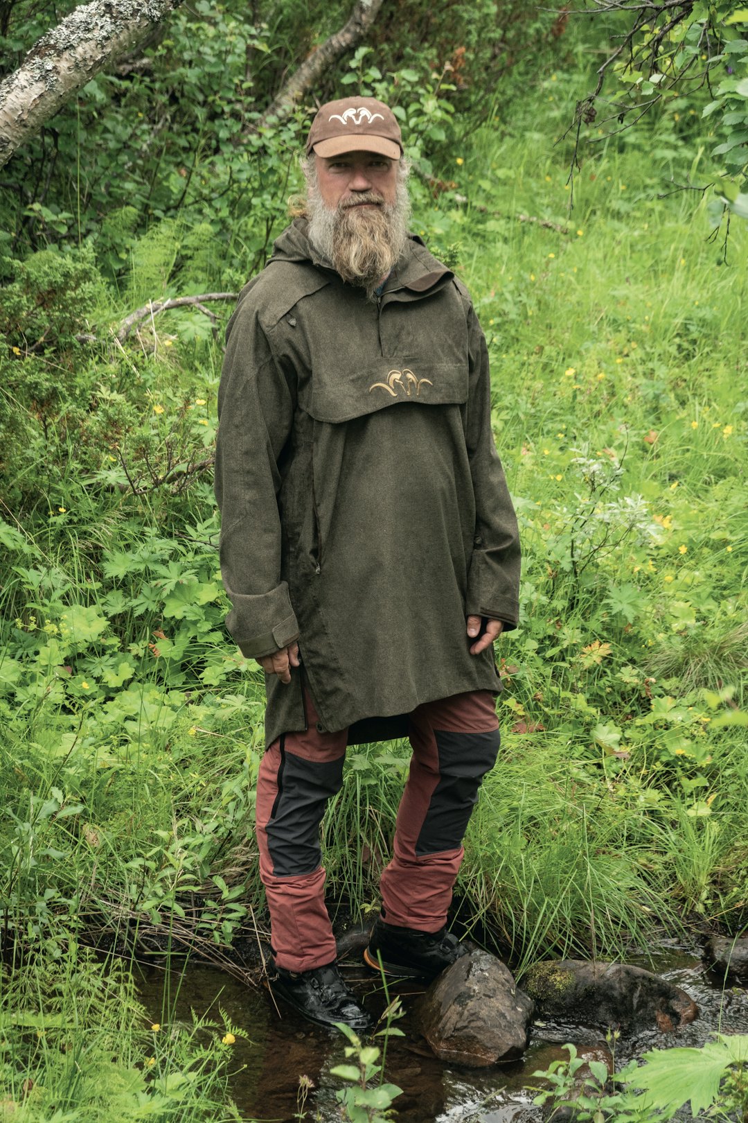 LETT OG STØYSVAK: Blaser Mens Vintage Smock Laurent anorakk framstår lett og støysvak. Jeg savner noe mer lufting på sidene og foran.