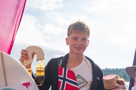 VINNER: Jørgen Tjølsen Borgly dødset seg til seier i Stockholm. Foto: Anton Taléus. VINNER: Jørgen Tjølsen Borgly dødset seg til seier i Stockholm. Foto: Anton Taléus.