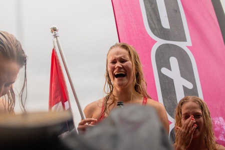 VANT: Asbjørg Nesje gikk til topps i kvinneklassen i årets VM i døds. Foto: Sigurd Ekeli Grimsby Asbjørg Nesje dødser