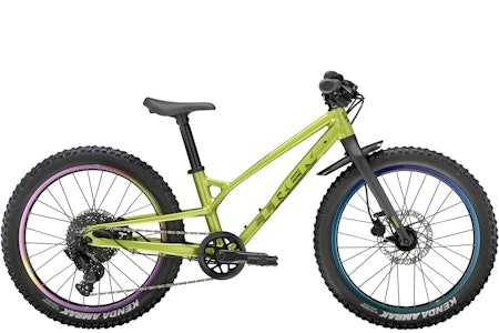 SKIKKELIG STISYKKEL? Trek har gitt Wahoo-sykkelen for barn en liten facelift - Trail-versjonen skal gi litt mer selvtillit i terrenget. Foto: Trek. trek wahoo barnesykkel