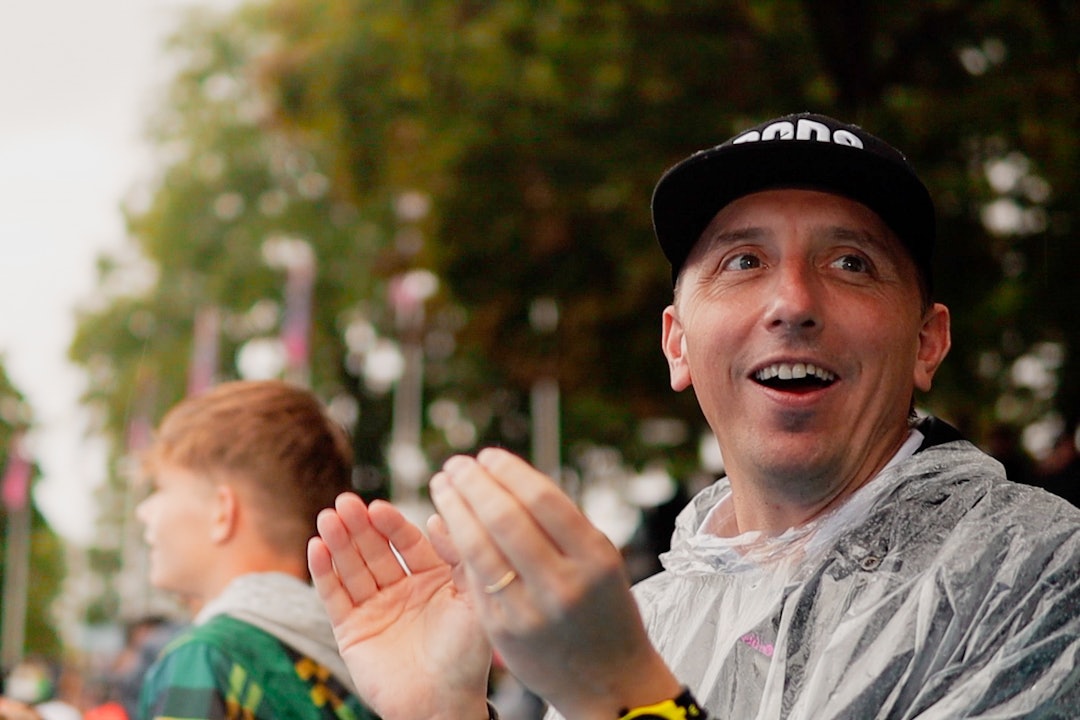 STOR FAN: Paul Rigault på årets VM i døds. Foto: Sigurd Ekeli Grimsby STOR FAN: Paul Rigault på årets VM i døds. Foto: Sigurd Ekeli Grimsby