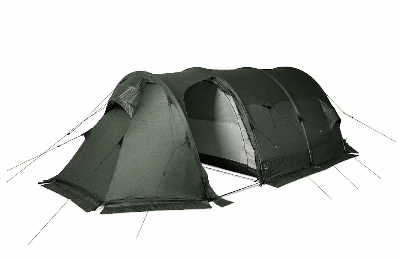 PATRULJETELT: Slik blir det nye teltet til norske soldater. Foto: Forsvarsmateriell barents patruljetelt forsvarstelt