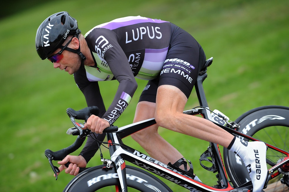 FORTSATTE I DET SMÅ: Horners karrierepil pekte kraftig nedover etter Vuelta-triumfen. Foto: Cor Vos