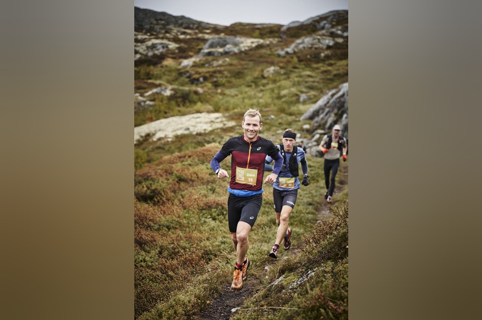 Didrik Hermansen fyri trail run