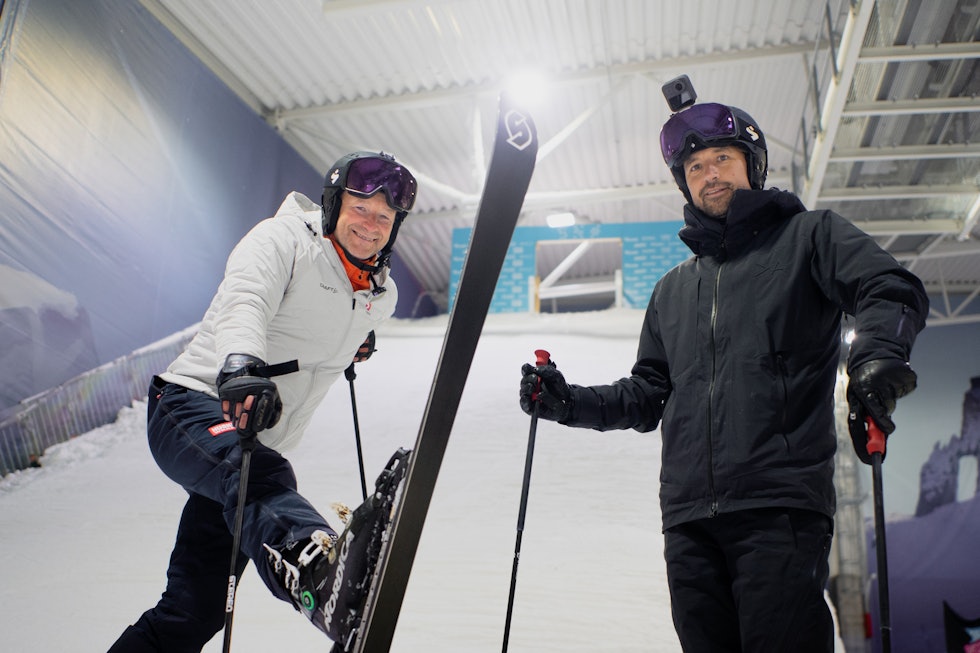 AAMODT OG JOHNSRUD: Målet er å se norske ski i verdenscupen. Foto: Sigurd Ekeli Grimsby
