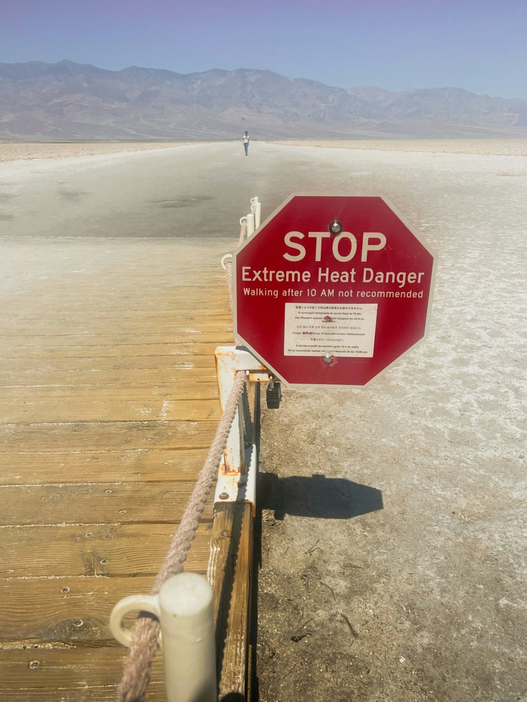 EKSTREMT: I Death Valley kunne varmen nå opp til rundt 50 grader. Foto: Simen Holvik