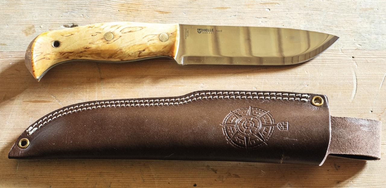 HELLE NORD: Jaktkniv for store arbeidsnever Helle Nord jaktkniv test