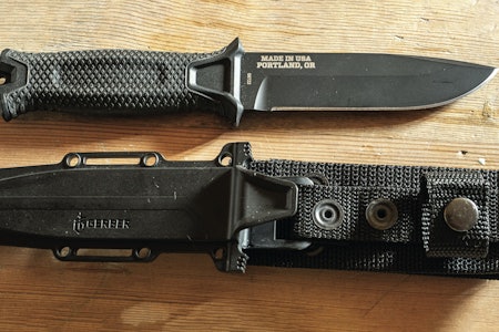 Gerber Strongarm Black Fine Edge jaktkniv test